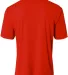 A4 Apparel N3402 Men's Sprint Performance T-Shirt in Scarlet back view