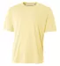 A4 Apparel N3402 Men's Sprint Performance T-Shirt in Light yellow front view