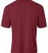 A4 Apparel N3402 Men's Sprint Performance T-Shirt in Maroon back view