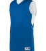 Augusta Sportswear 1166 Unisex Alley Oop Reversibl in Royal/ white front view