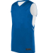 Augusta Sportswear 1166 Unisex Alley Oop Reversibl in Royal/ white side view