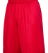 Augusta Sportswear 1407 Youth Reversible Wicking S in Red/ white front view