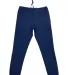 Burnside Clothing 8888 Unisex Perfect Jogger Pant in Navy back view
