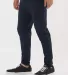 Burnside Clothing 8888 Unisex Perfect Jogger Pant in Navy side view