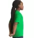 Gildan 64000B Youth Softstyle T-Shirt in Irish green side view