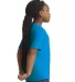 Gildan 64000B Youth Softstyle T-Shirt in Sapphire side view