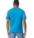 Gildan 65000 Unisex Softstyle Midweight T-Shirt in Sapphire back view