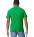 Gildan 65000 Unisex Softstyle Midweight T-Shirt in Irish green back view