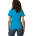 Gildan 65000L Ladies' Softstyle Midweight Ladies'  in Sapphire back view