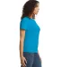 Gildan 65000L Ladies' Softstyle Midweight Ladies'  in Sapphire side view