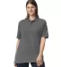Gildan 85800 Unisex Midweight Double Pique Polo in Charcoal front view