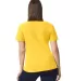 Gildan 64800L Ladies' Softstyle Double Pique Polo in Daisy back view