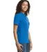 Gildan 64800L Ladies' Softstyle Double Pique Polo in Royal side view