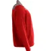 A4 Apparel N4014 Men's Element Quarter-Zip Jacket in Scarlet/ grphite side view
