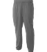 A4 Apparel N6014 Men's Element Woven Training Pant in Graphite front view