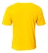 A4 Apparel N3013 Adult Softek T-Shirt in Gold back view