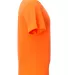 A4 Apparel N3013 Adult Softek T-Shirt in Safety orange side view