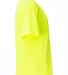 A4 Apparel N3013 Adult Softek T-Shirt in Safety yellow side view