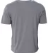 A4 Apparel NB3013 Youth Softek T-Shirt in Graphite back view