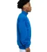 A4 Apparel N4282 Adult Sprint Fleece Quarter-Zip in Royal side view