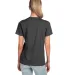 Next Level Apparel 6600 Ladies' Relaxed CVC T-Shir in Charcoal back view