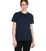 Next Level Apparel 3910 Ladies' Relaxed T-Shirt in Midnight navy front view