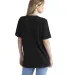 Next Level Apparel 3600SW Unisex Soft Wash T-Shirt in Washed black back view