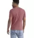 Next Level Apparel 3600SW Unisex Soft Wash T-Shirt in Washed mauve back view
