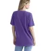 Next Level Apparel 3600SW Unisex Soft Wash T-Shirt in Wsh purple rush back view