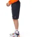 Champion Clothing 8180 Men's Cotton Gym Short with in Navy side view