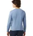 Champion Clothing CD200 Unisex Long-Sleeve Garment in Saltwater back view