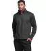 Champion Clothing CHP190 Unisex Gameday Quarter-Zi in Stealth front view