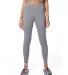 Champion Clothing CHP120 Ladies' Legging in Ebony heather front view