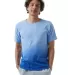 Champion Clothing CD100D Unisex Classic Jersey Dip in Ath royal ombre front view
