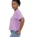 Comfort Colors 3023CL Ladies' Heavyweight Middie T in Orchid side view