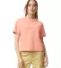 Comfort Colors 3023CL Ladies' Heavyweight Middie T in Peachy front view