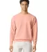 Comfort Colors 1466 Unisex Lighweight Cotton Crewn in Peachy front view