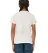 Bella + Canvas 3001Y Youth Jersey T-Shirt in Vintage white back view