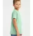 Bella + Canvas 3001Y Youth Jersey T-Shirt in Mint side view