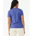Bella + Canvas BC6405CVC Ladies' Relaxed Heather C in Heather true roy back view