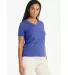 Bella + Canvas BC6405CVC Ladies' Relaxed Heather C in Heather true roy side view