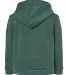 Bella + Canvas 3719T Toddler Sponge Fleece Pullove in Heather forest back view