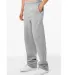Bella + Canvas 3725 Unisex Straight-Leg Sweatpant in Athletic heather side view