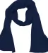 Bayside Apparel 1150BA Thermal Scarf in Navy front view