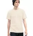 Bayside Apparel 9580 Unisex The Ultimate T-Shirt in Cream front view