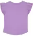 Rabbit Skins 3339 Toddler Flutter Sleeve T-Shirt in Lavender back view