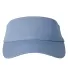 Big Accessories BA641 Lariat Visor in Slate blue front view