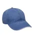 Adams Hats LP107 Icon Semi-Structured Sandwich Vis in Royal / white front view