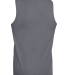 Augusta Sportswear 148 Adult Wicking Polyester Rev in Graphite/ white back view