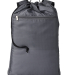 BAGedge BE278 Getaway Cinchback Backpack in Gray front view